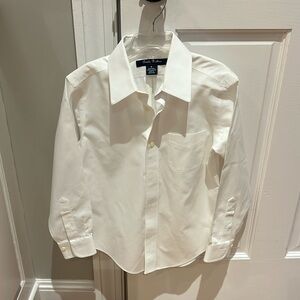 Boys Brooks Brothers Non-Iron Supima Pinpoint Cotton Dress Shirt